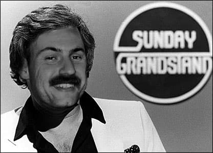 Good old Lard, as Des Lynam on Sunday Grandstand.